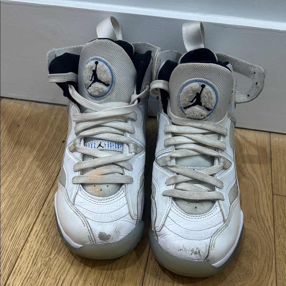 Jordan Jumpman- White and Black High-Top Sneakers